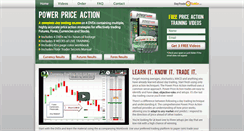 Desktop Screenshot of powerpriceaction.com