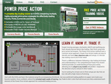 Tablet Screenshot of powerpriceaction.com